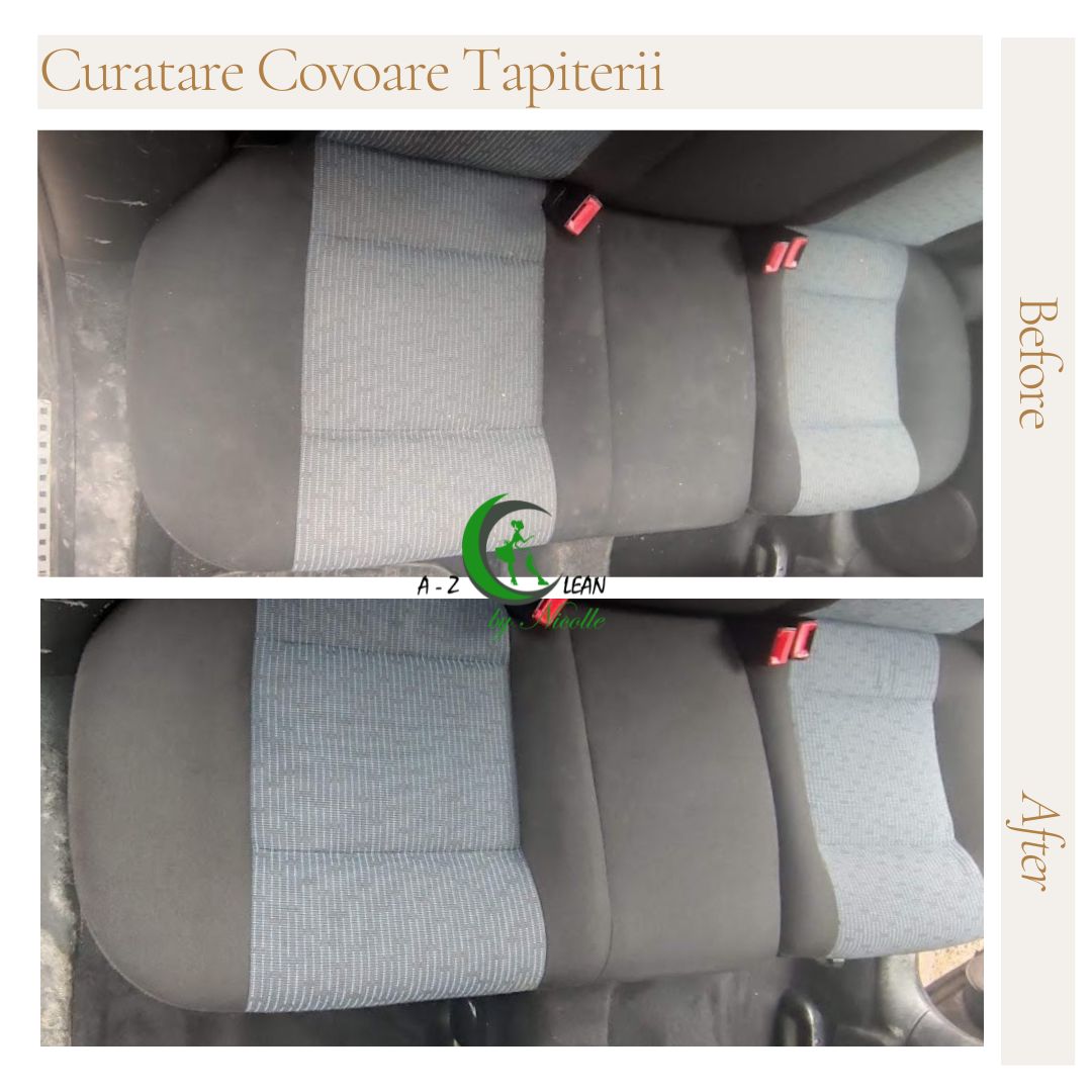 Interior auto - Curățare atentă